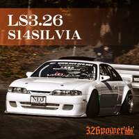 326POWER LS3.26 Zenki Nissan S14 Body Kit