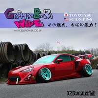 326POWER Gachabari Toyota GT86 Widebody Conversion