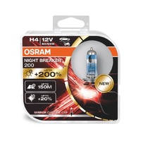 OSRAM NIGHT BREAKER +200% : H4   