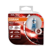 OSRAM NIGHT BREAKER LASER +150% HALOGEN : H4   