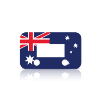 EVC Faceplate: Aussie Flag