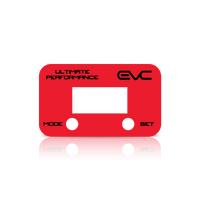 EVC Faceplate: Red