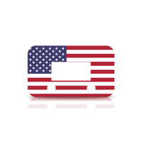 EVC Faceplate: USA Flag