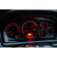 MITSUBISHI EVO 7/8/9 CT9A - DASH & CLIMATE LED CONVERSION Red Dash Red Odometer Red Climate Buttons