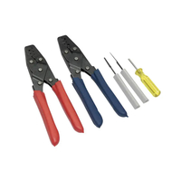 Dual Crimper Set Inc 3 pin removal tools