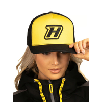 Haltech Snap Back Yellow with H Logo