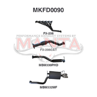 Falcon BA BF XR6 Sedan Full System Hotdog/Muffler