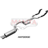 BA BF V8 4V Sedan 2.5in Dual With Extractors Muffler/Muffler