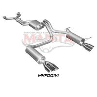 BA BF V8 Sedan 2.5in L & R CatBack Muffler/Muffler