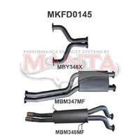 BA BF V8 Ute 2.5in Dual CatBack Muffler/Muffler