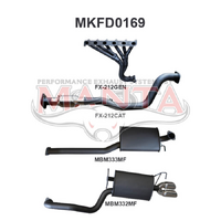 Falcon FG 6 Cylinder N/A Sedan Full System Muffler/Muffler