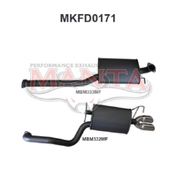 Falcon FG 6 Cylinder N/A Sedan Catback Muffler/Muffler