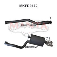 Falcon FG 6 Cylinder N/A Sedan Catback Hotdog/Muffler