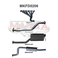 Falcon FG 6 Cylinder Ute Full System Muffler/Muffler