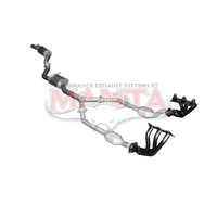 VZ V6 Sedan 3in With Extractors Muffler/Muffler