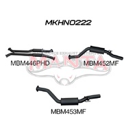 VY Maloo 3in Dual Catback Hotdog/Muffler