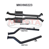 VY Maloo 3in Dual Catback Muffler/Tailpipe