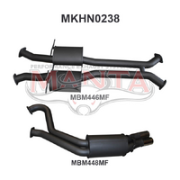 VU VY VZ V8 Ute 3in Dual Catback Muffler/Muffler