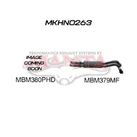 VZ 6.0 V8 2.5in Dual Catback Hotdog/Muffler