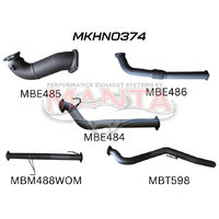 COLORADO RC 3.0L 08 - 10 LWB WITHOUT CAT & WITHOUT MUFFLER