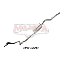 Hilux LN147 LN167 LN172 5L 3.0L Diesel Extractors & 2.5in Exhaust System