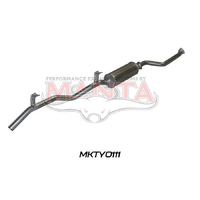 LandCruiser HJ75 2.5in off OEM Engine Pipe