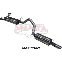 URJ202 2012 on 4.6L V8 CatBack 3in Including Single 3¼in SS Tip